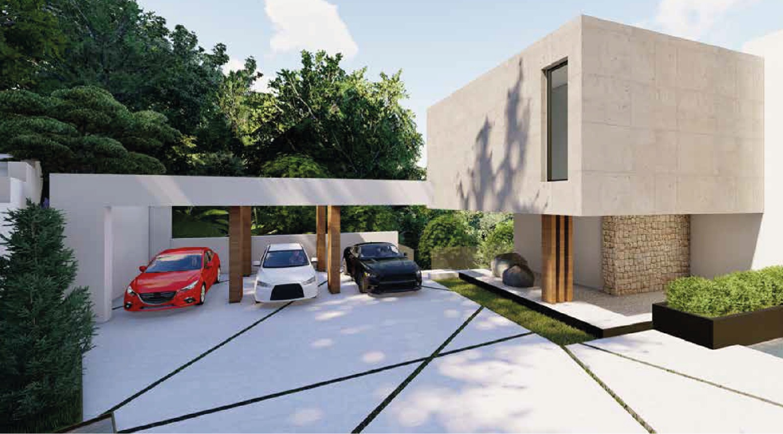 Main Entrance & Front Facade